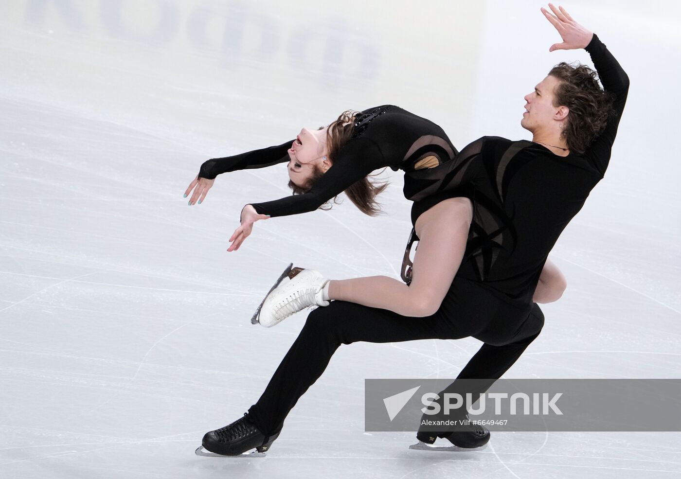 Russia Figure Skating Test Skates Ice Dance