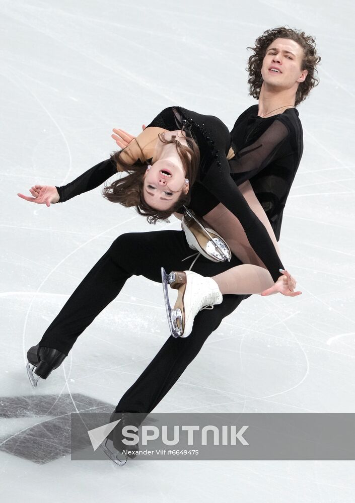 Russia Figure Skating Test Skates Ice Dance