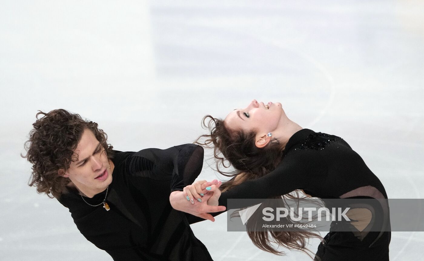 Russia Figure Skating Test Skates Ice Dance