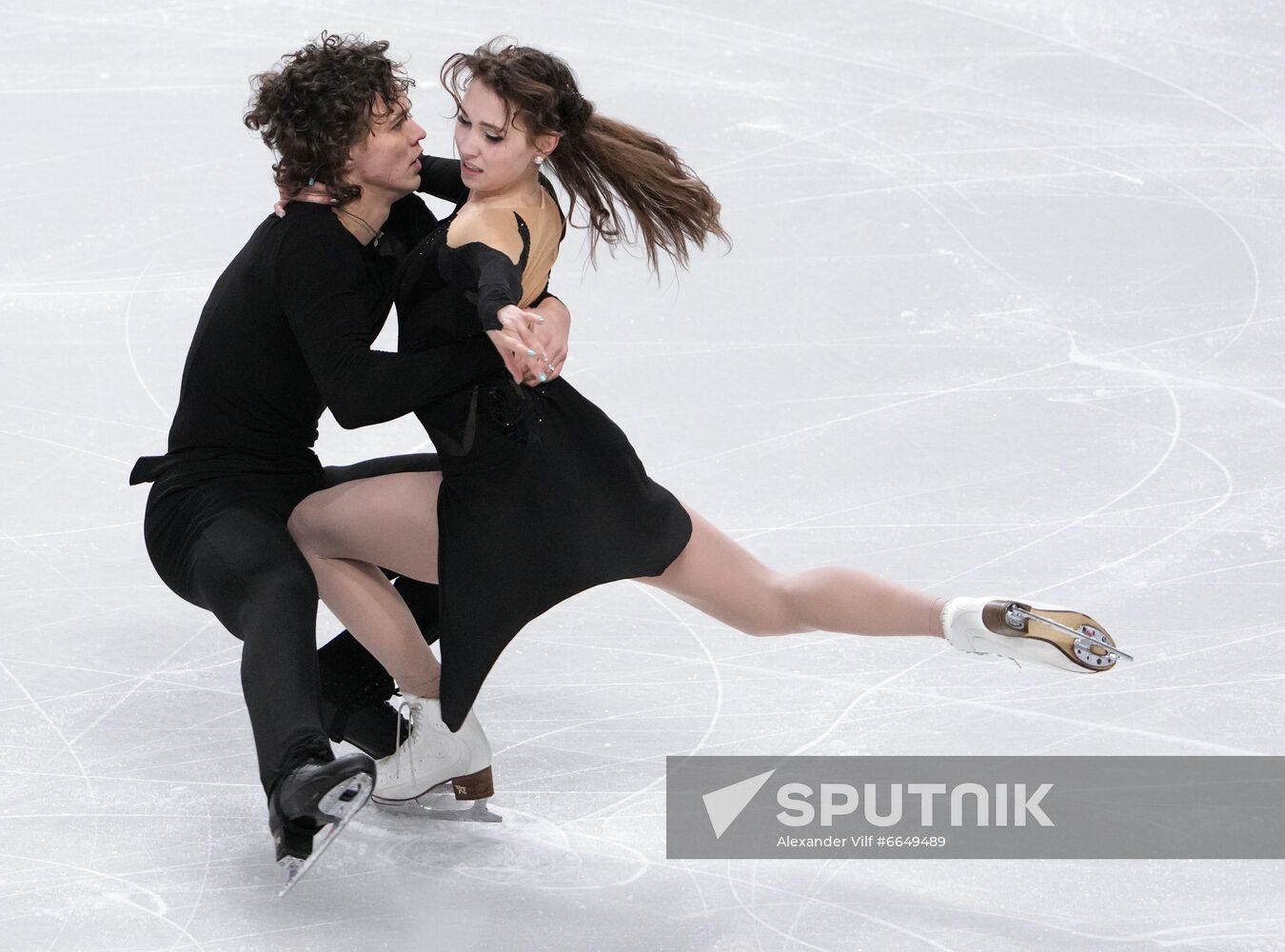 Russia Figure Skating Test Skates Ice Dance