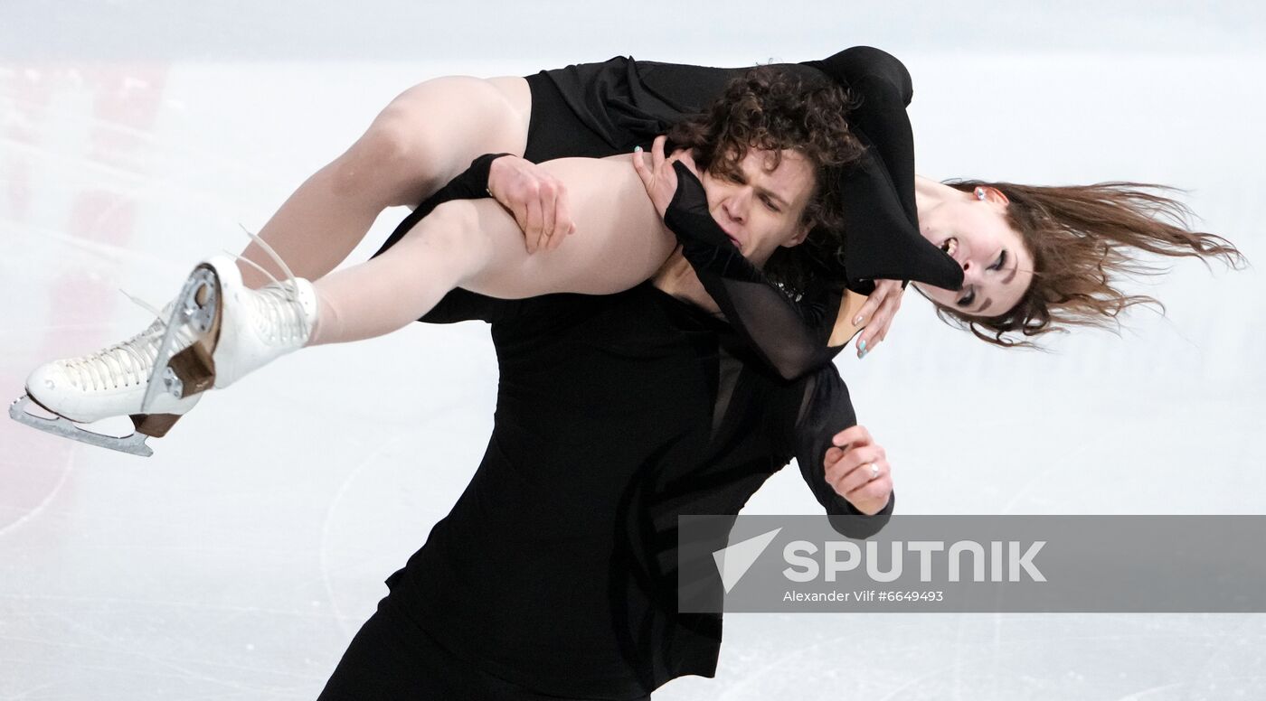 Russia Figure Skating Test Skates Ice Dance