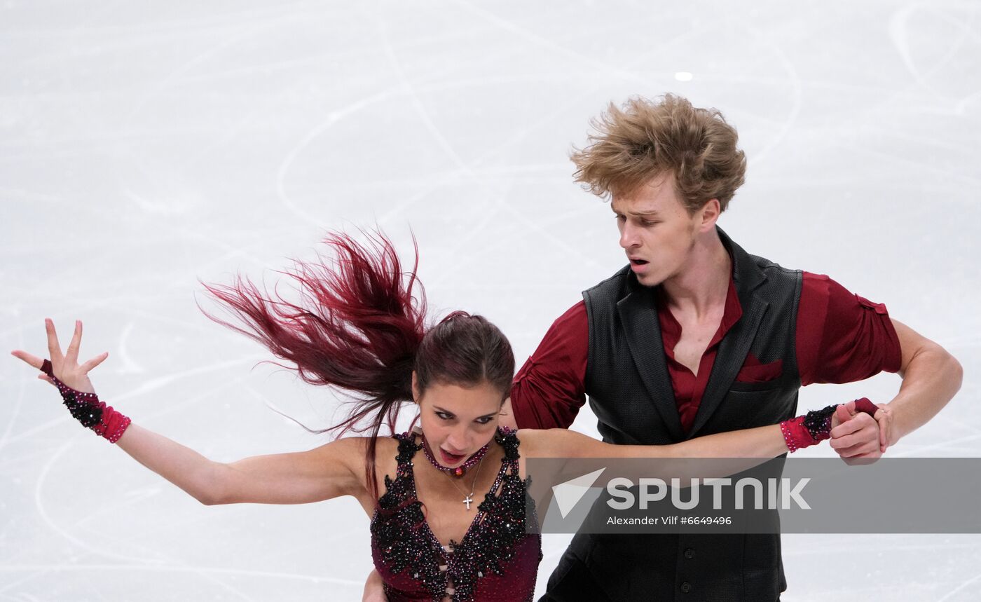 Russia Figure Skating Test Skates Ice Dance