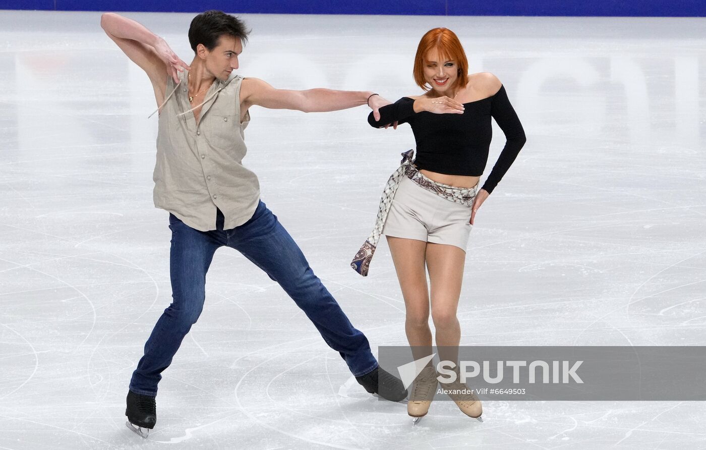 Russia Figure Skating Test Skates Ice Dance