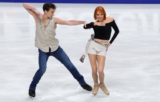 Russia Figure Skating Test Skates Ice Dance