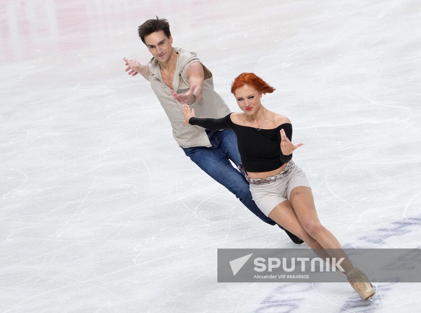 Russia Figure Skating Test Skates Ice Dance