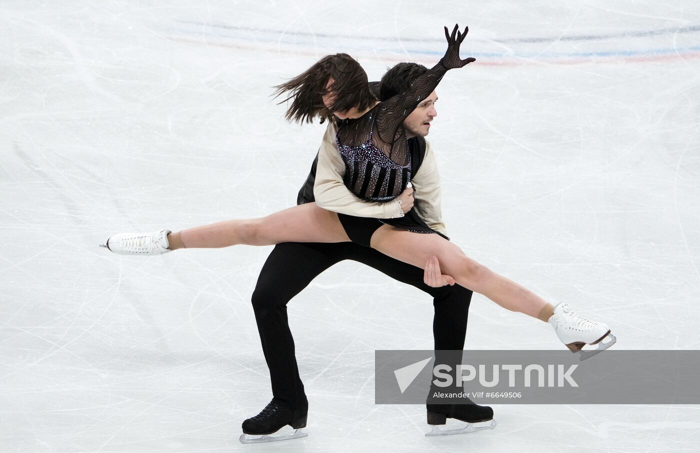 Russia Figure Skating Test Skates Ice Dance