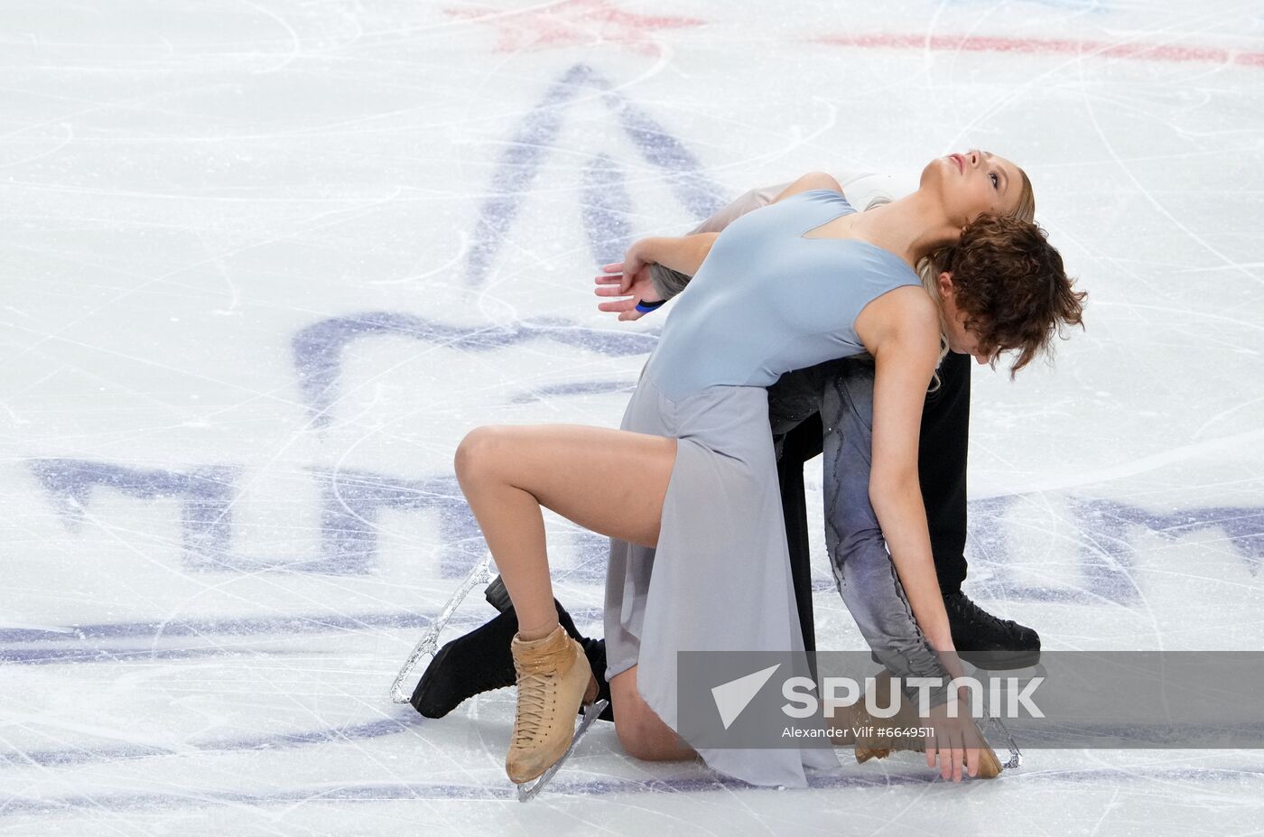 Russia Figure Skating Test Skates Ice Dance