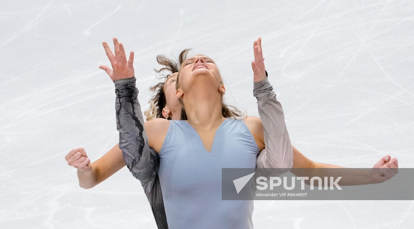 Russia Figure Skating Test Skates Ice Dance