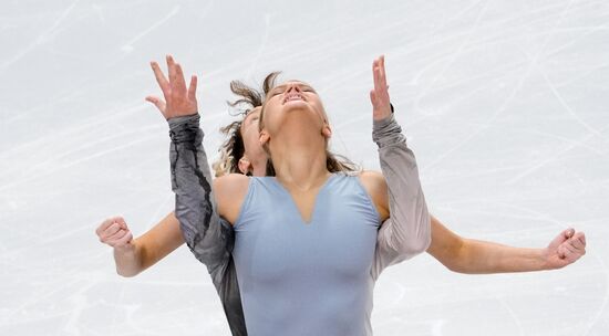 Russia Figure Skating Test Skates Ice Dance