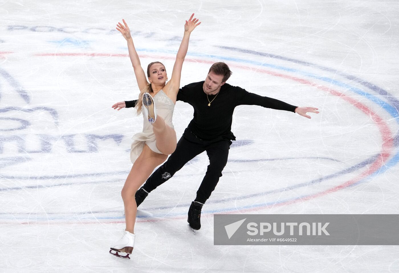 Russia Figure Skating Test Skates Ice Dance