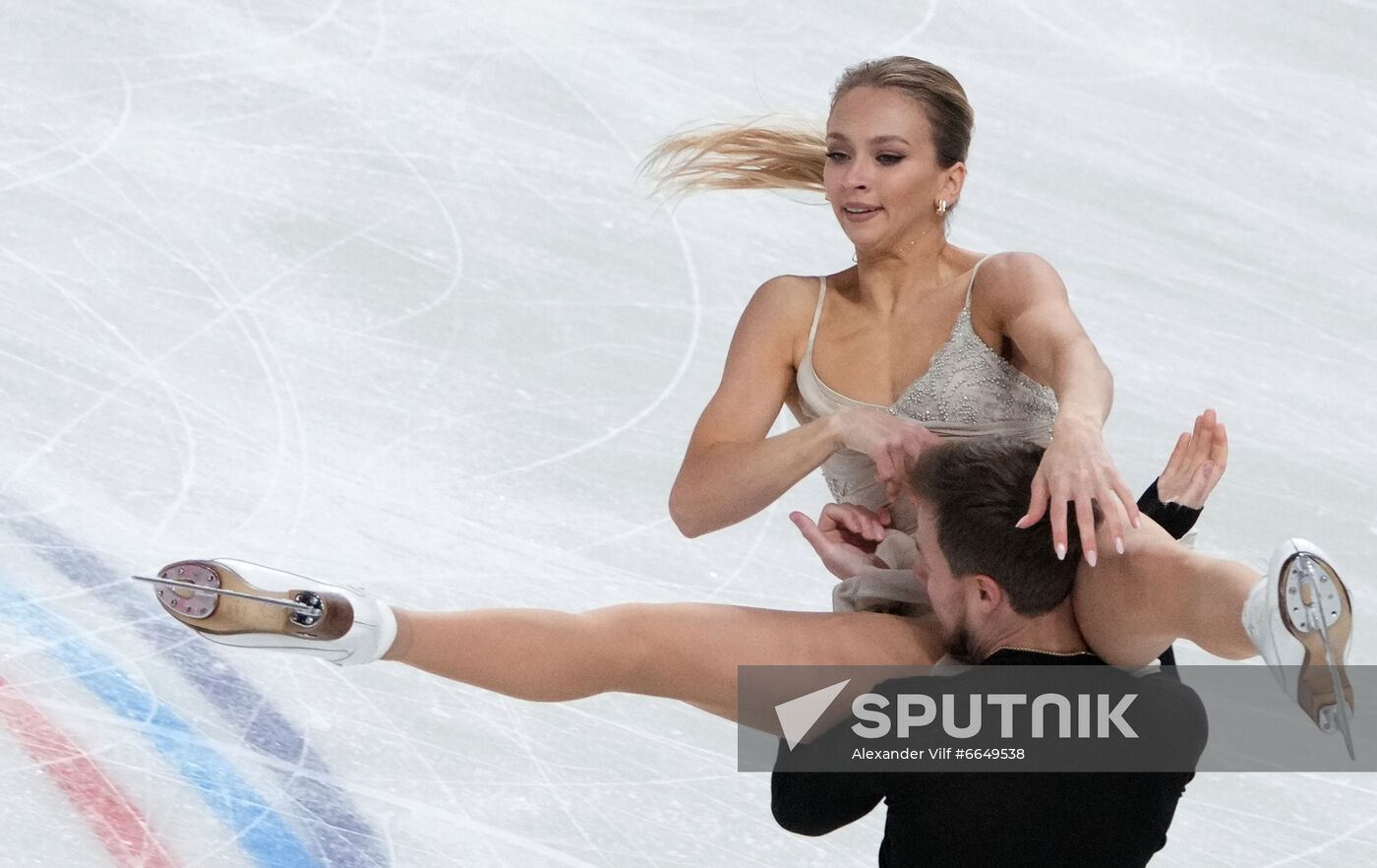 Russia Figure Skating Test Skates Ice Dance