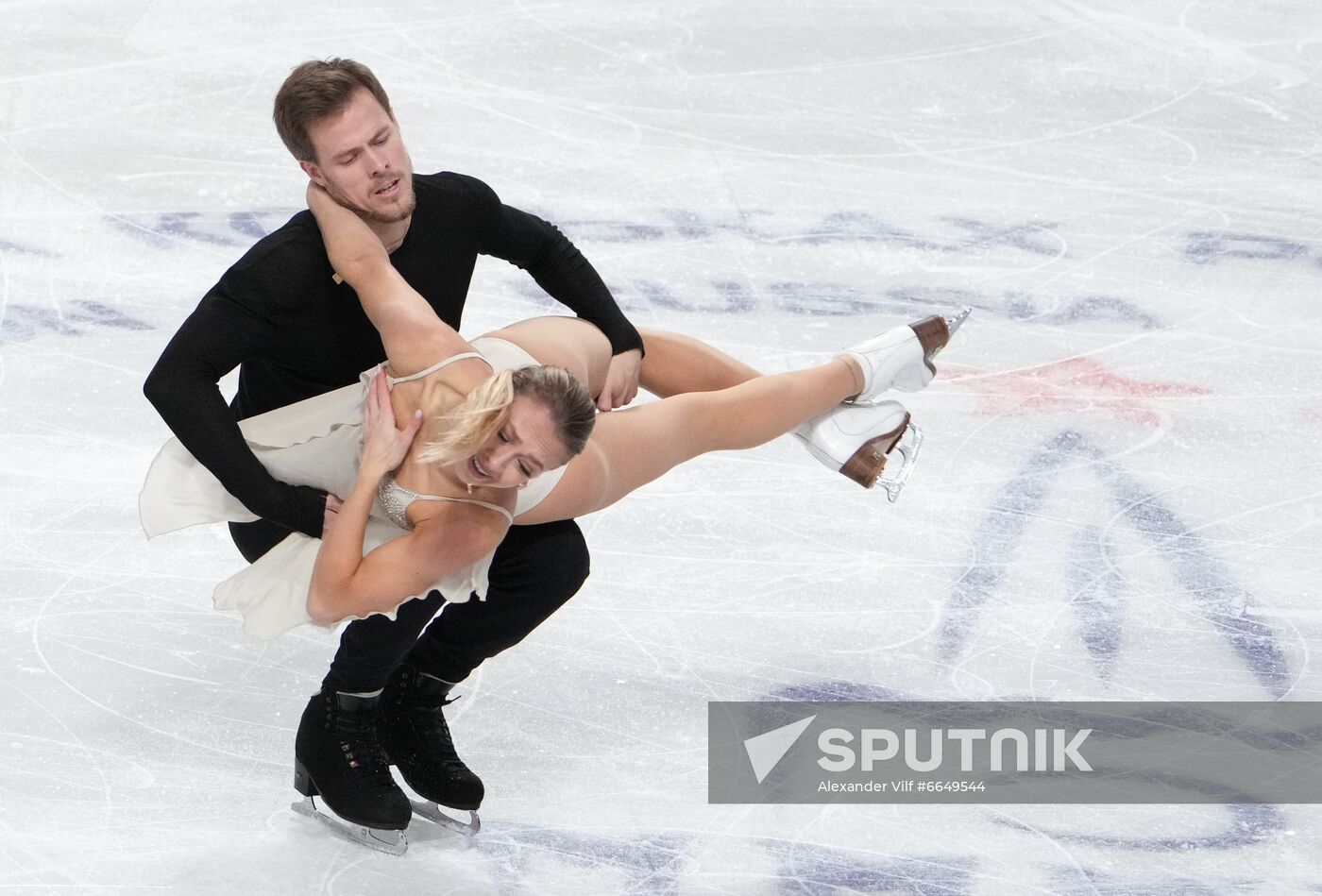 Russia Figure Skating Test Skates Ice Dance