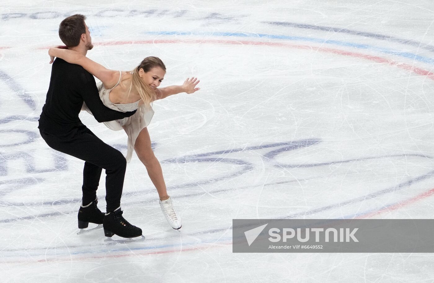 Russia Figure Skating Test Skates Ice Dance