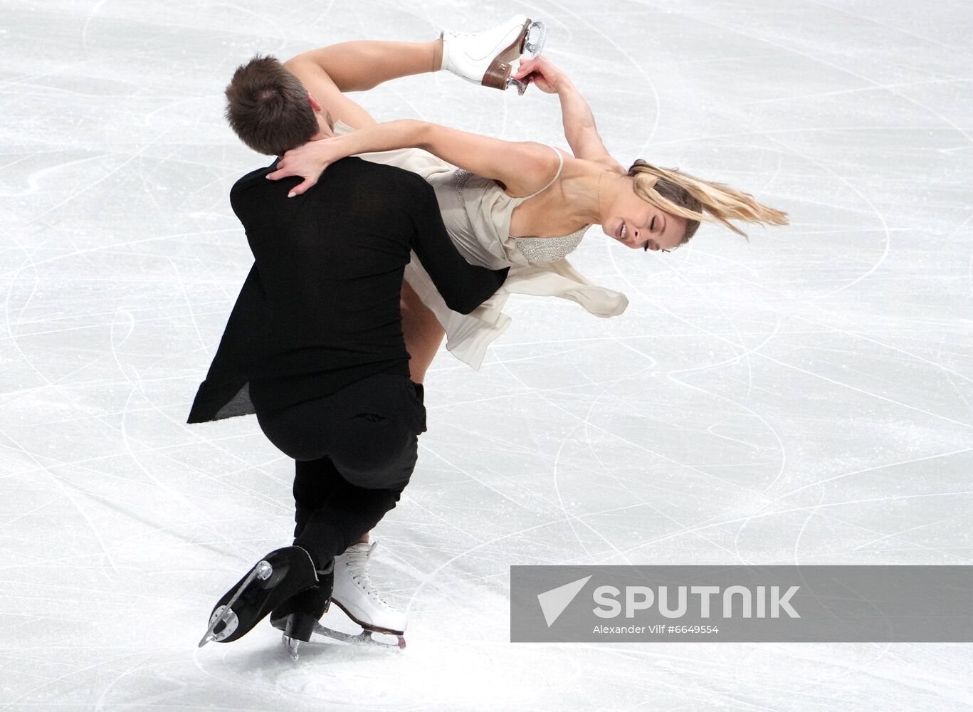 Russia Figure Skating Test Skates Ice Dance