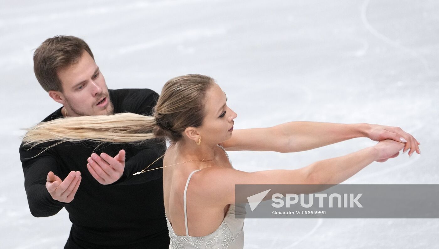 Russia Figure Skating Test Skates Ice Dance