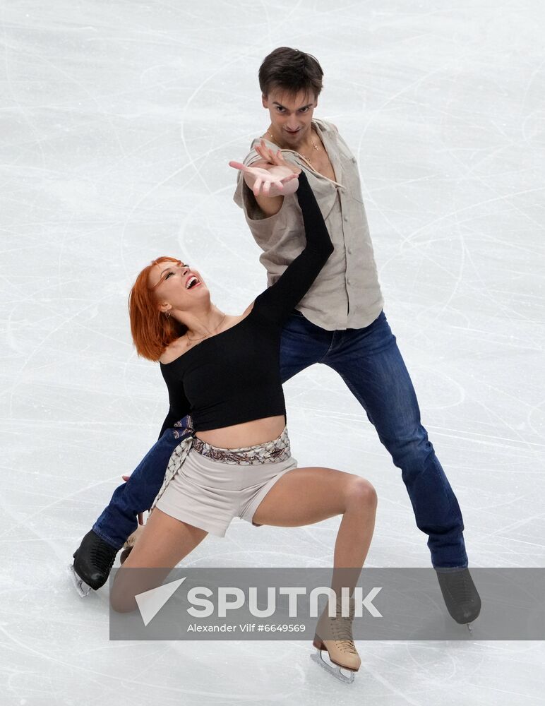 Russia Figure Skating Test Skates Ice Dance