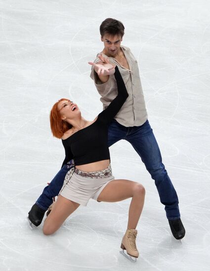 Russia Figure Skating Test Skates Ice Dance