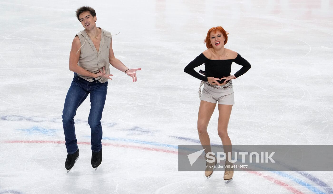 Russia Figure Skating Test Skates Ice Dance