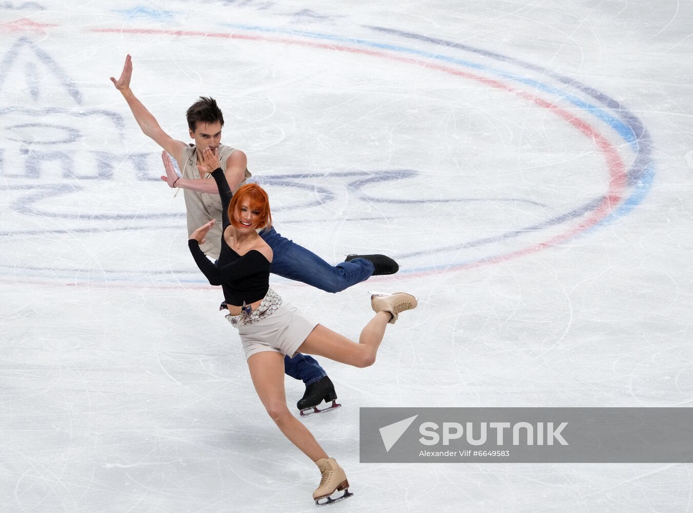 Russia Figure Skating Test Skates Ice Dance