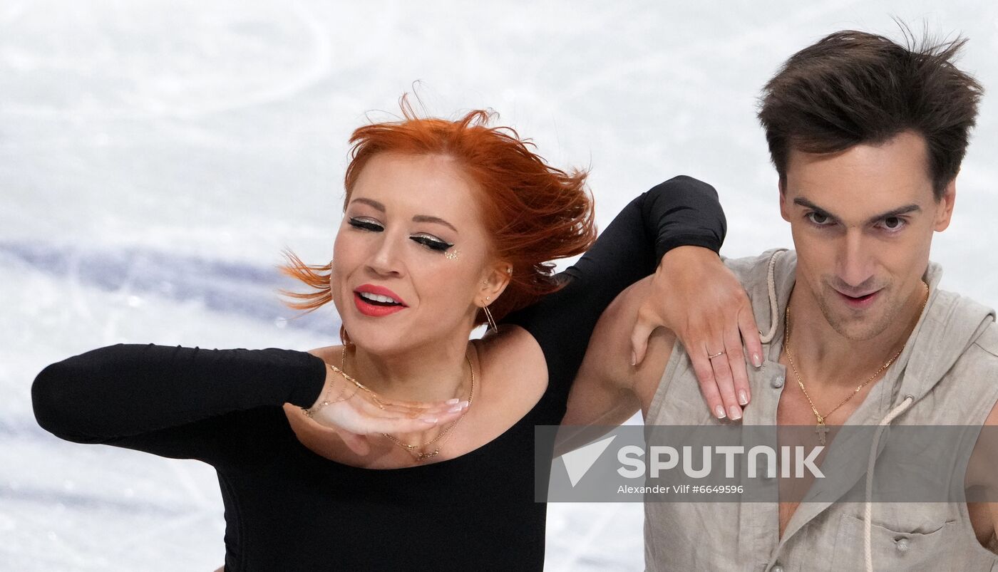 Russia Figure Skating Test Skates Ice Dance