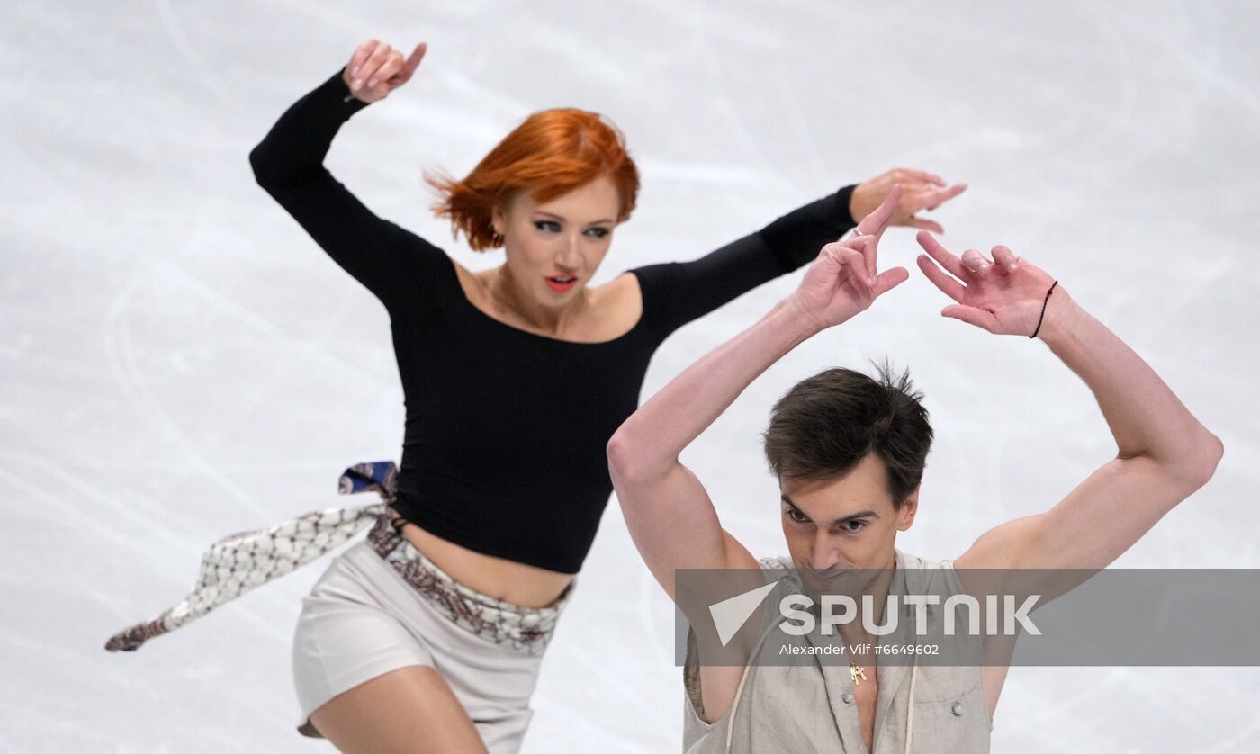 Russia Figure Skating Test Skates Ice Dance