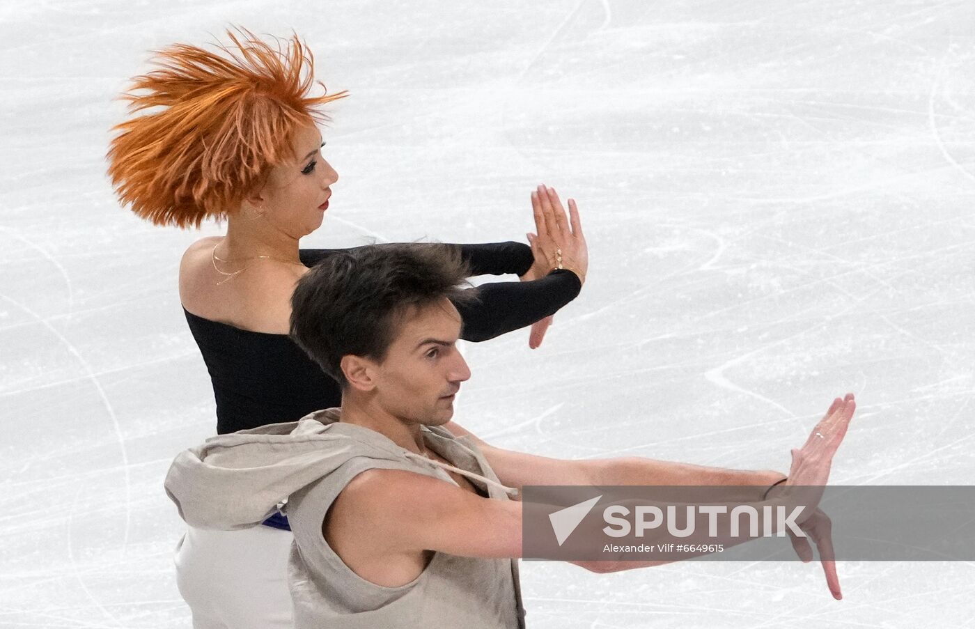 Russia Figure Skating Test Skates Ice Dance