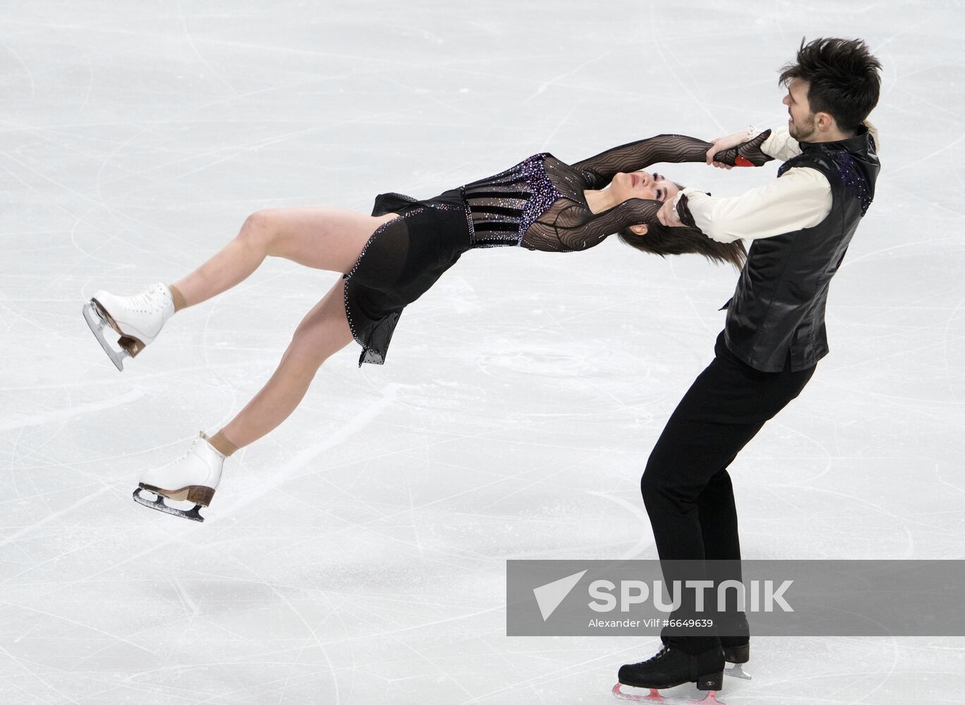 Russia Figure Skating Test Skates Ice Dance