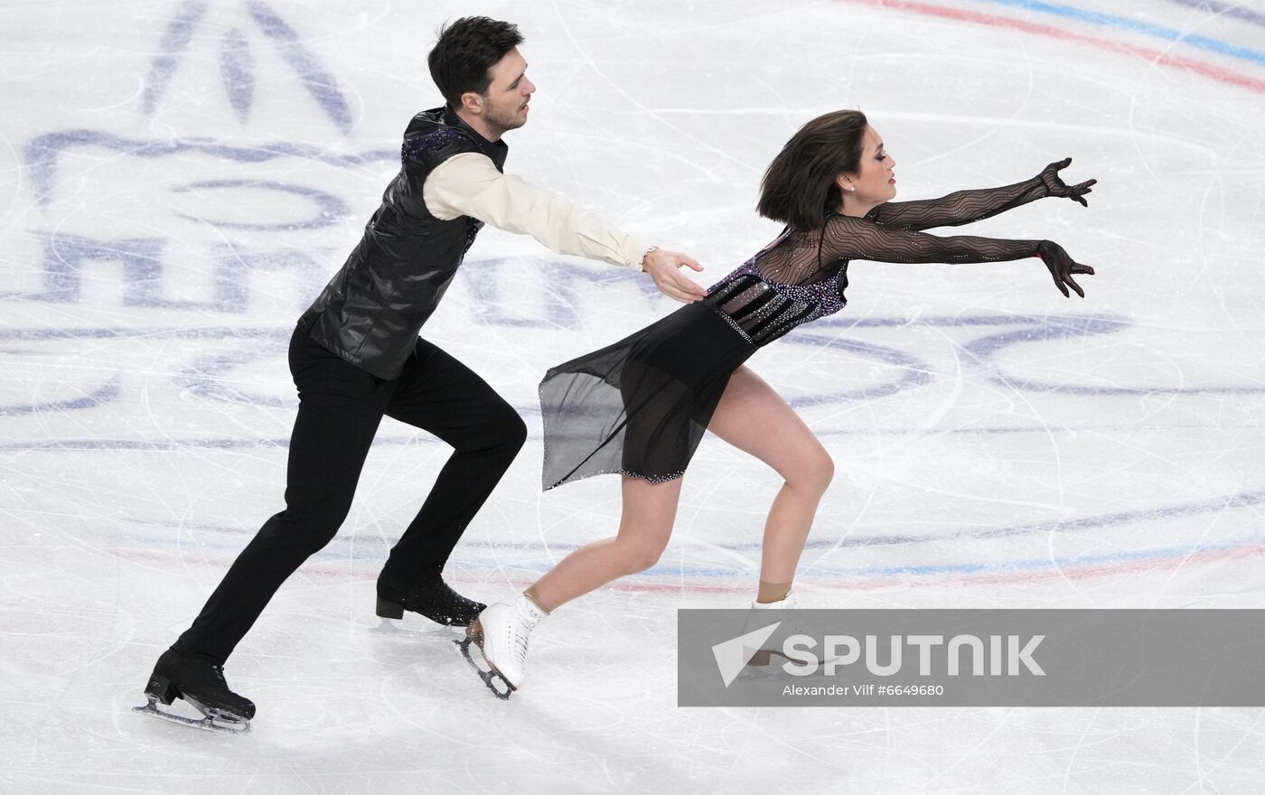 Russia Figure Skating Test Skates Ice Dance