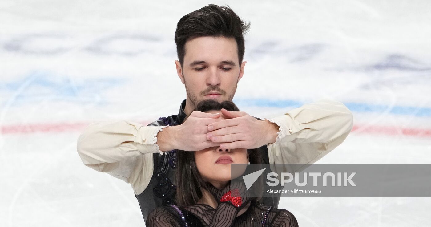 Russia Figure Skating Test Skates Ice Dance