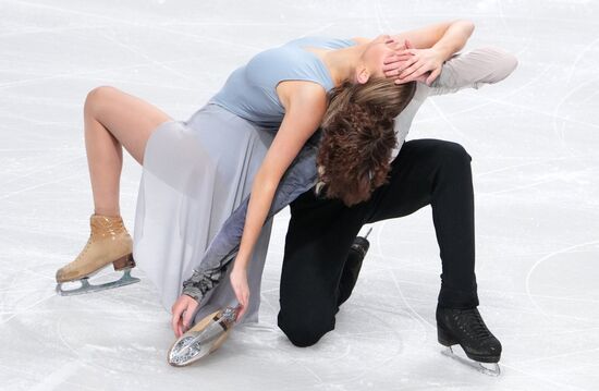 Russia Figure Skating Test Skates Ice Dance