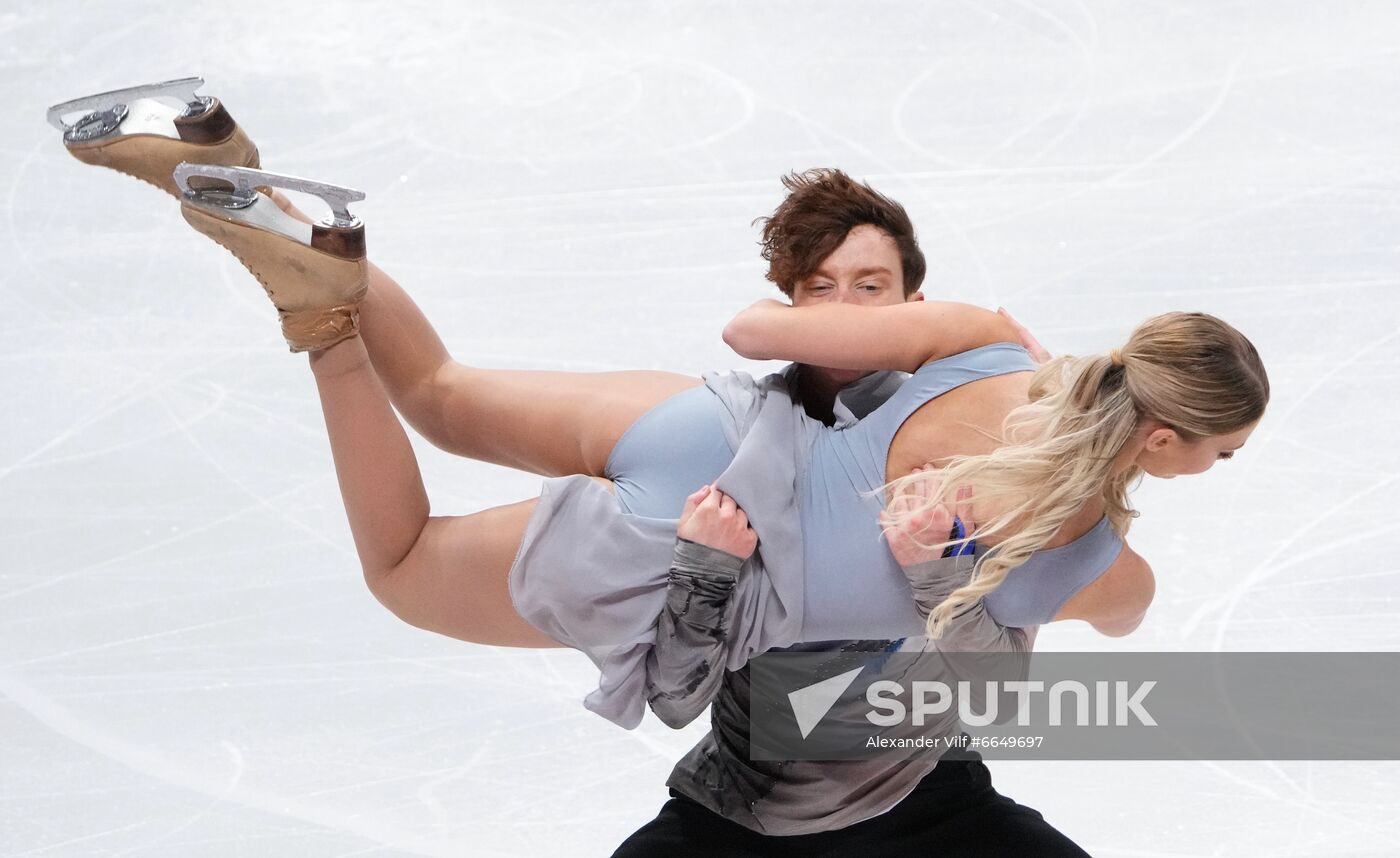 Russia Figure Skating Test Skates Ice Dance