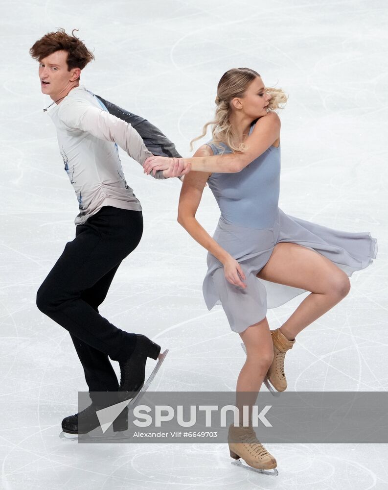 Russia Figure Skating Test Skates Ice Dance