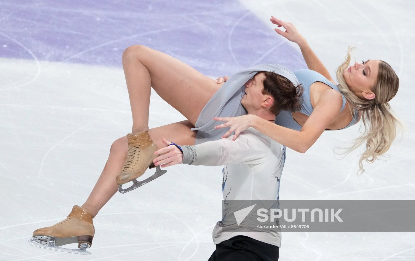 Russia Figure Skating Test Skates Ice Dance