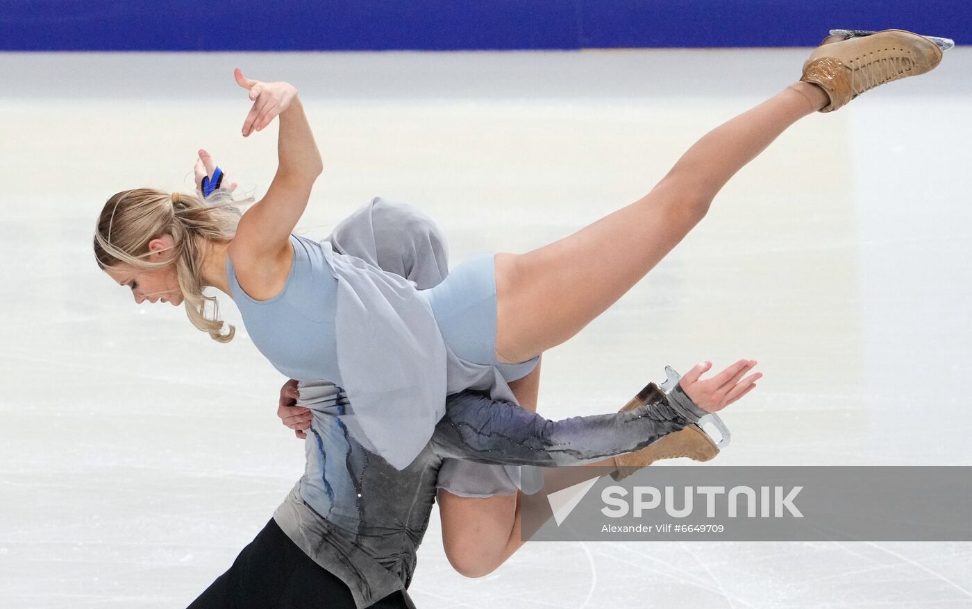 Russia Figure Skating Test Skates Ice Dance