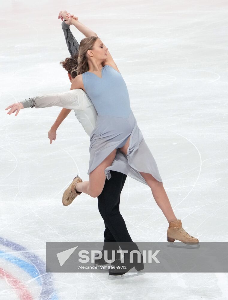 Russia Figure Skating Test Skates Ice Dance