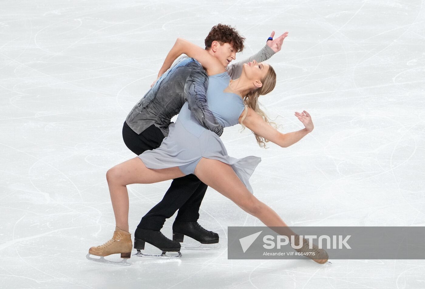 Russia Figure Skating Test Skates Ice Dance