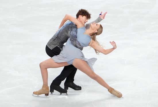 Russia Figure Skating Test Skates Ice Dance