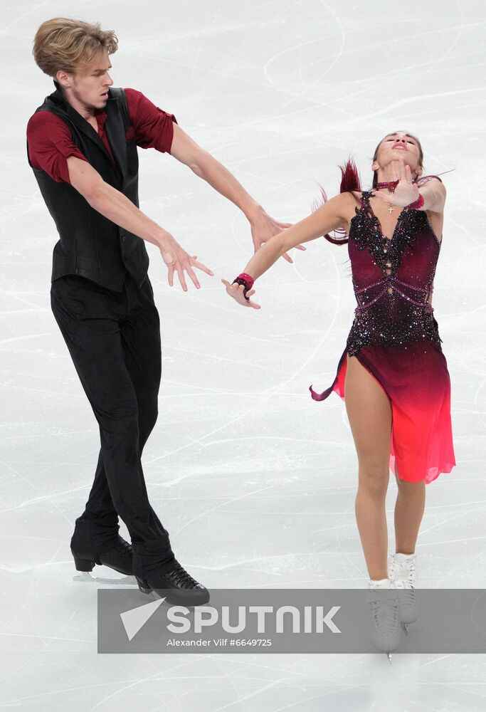 Russia Figure Skating Test Skates Ice Dance