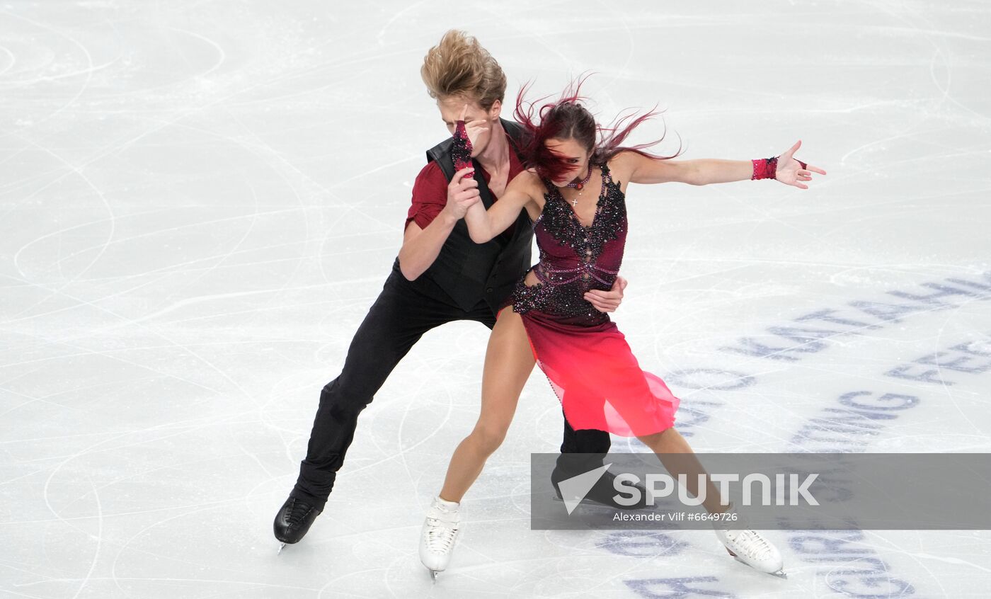 Russia Figure Skating Test Skates Ice Dance