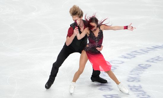 Russia Figure Skating Test Skates Ice Dance
