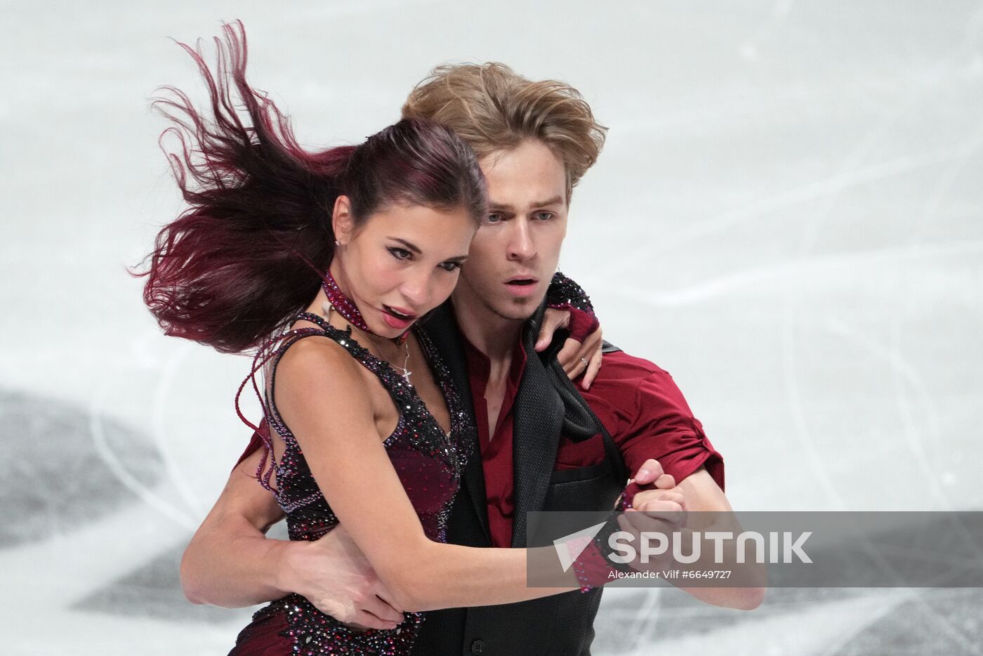 Russia Figure Skating Test Skates Ice Dance