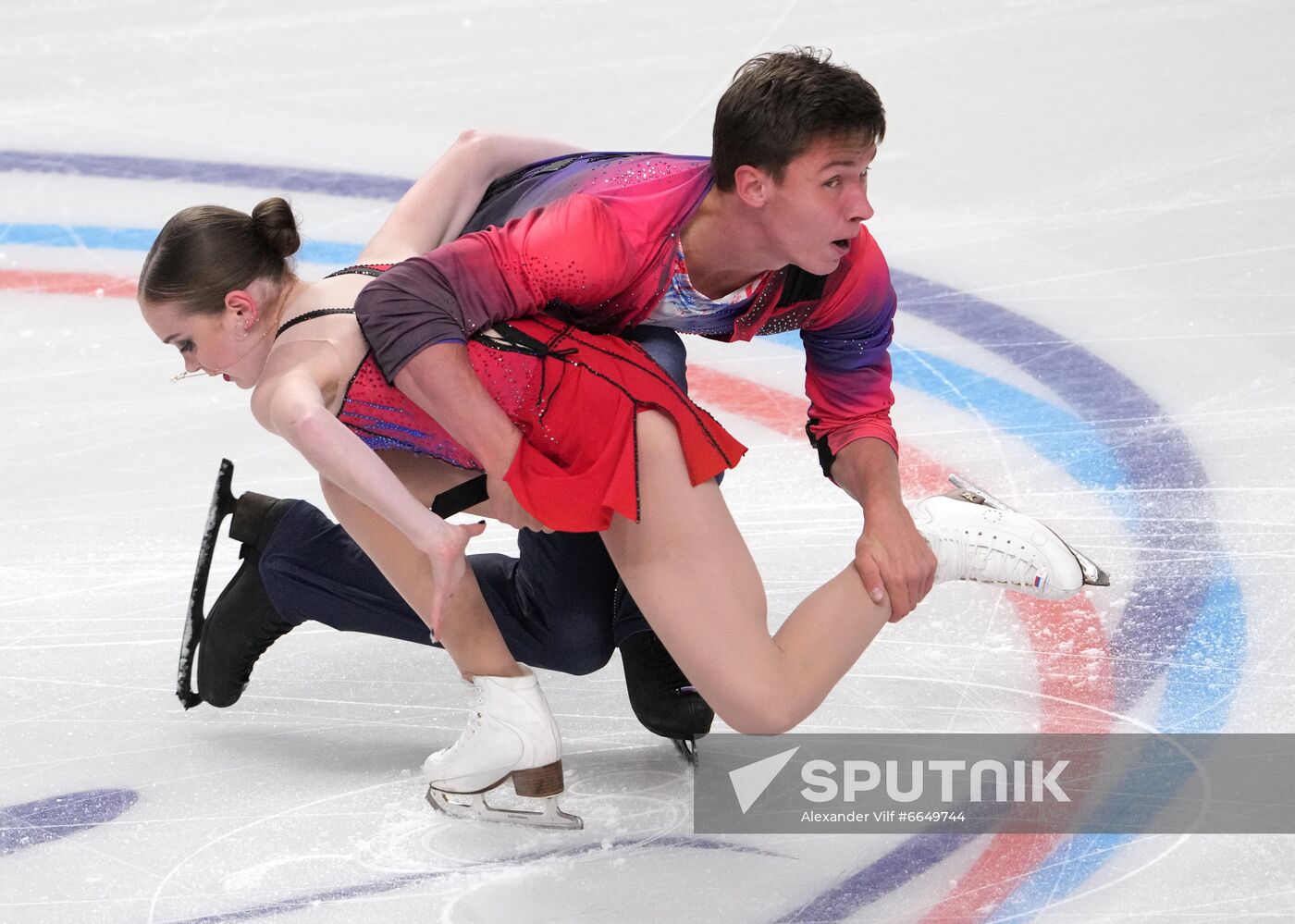 Russia Figure Skating Test Skates Pairs