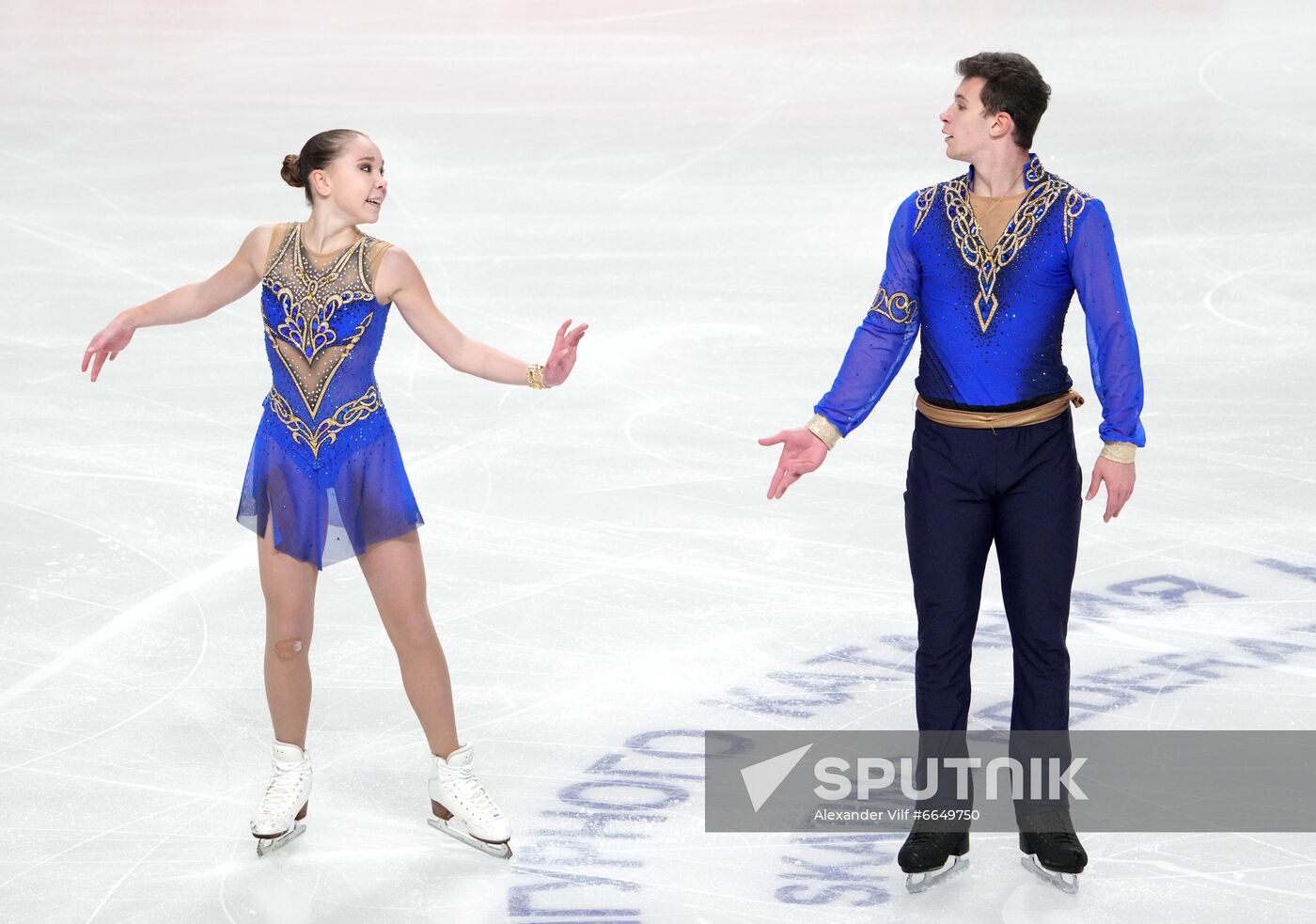 Russia Figure Skating Test Skates Pairs
