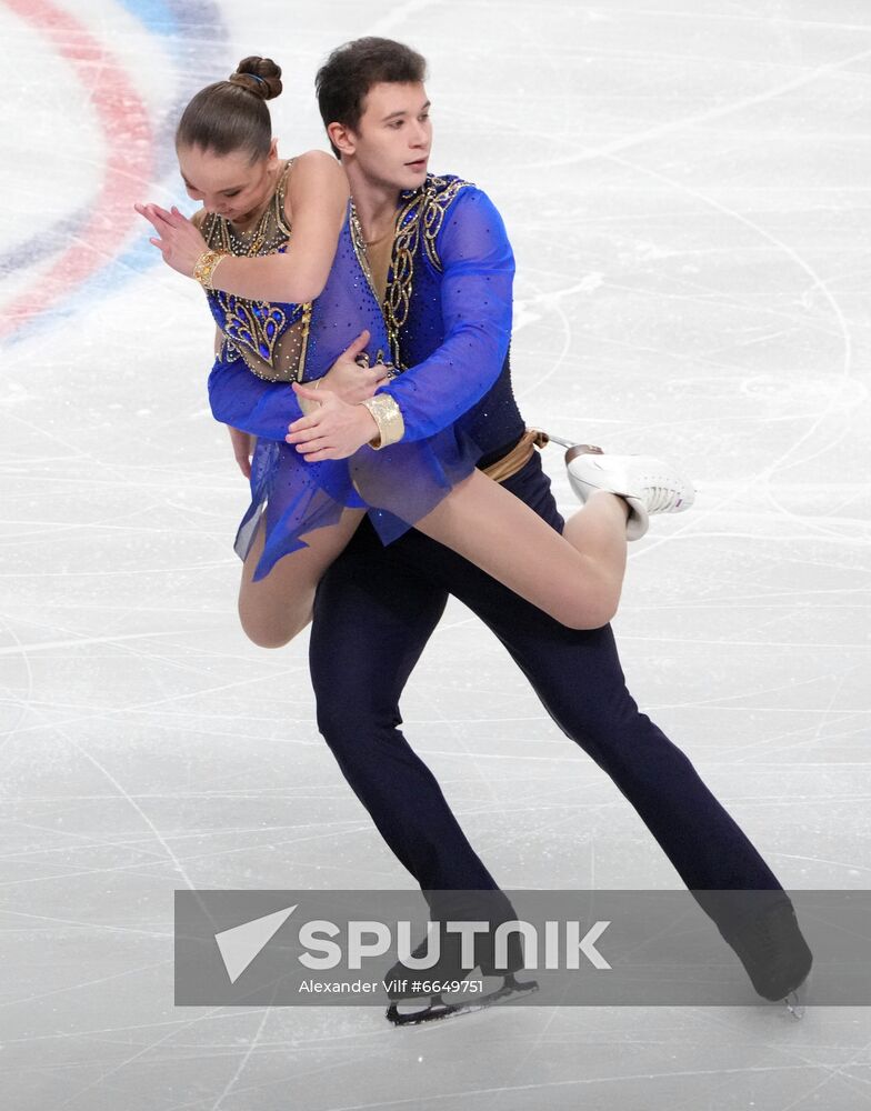 Russia Figure Skating Test Skates Pairs