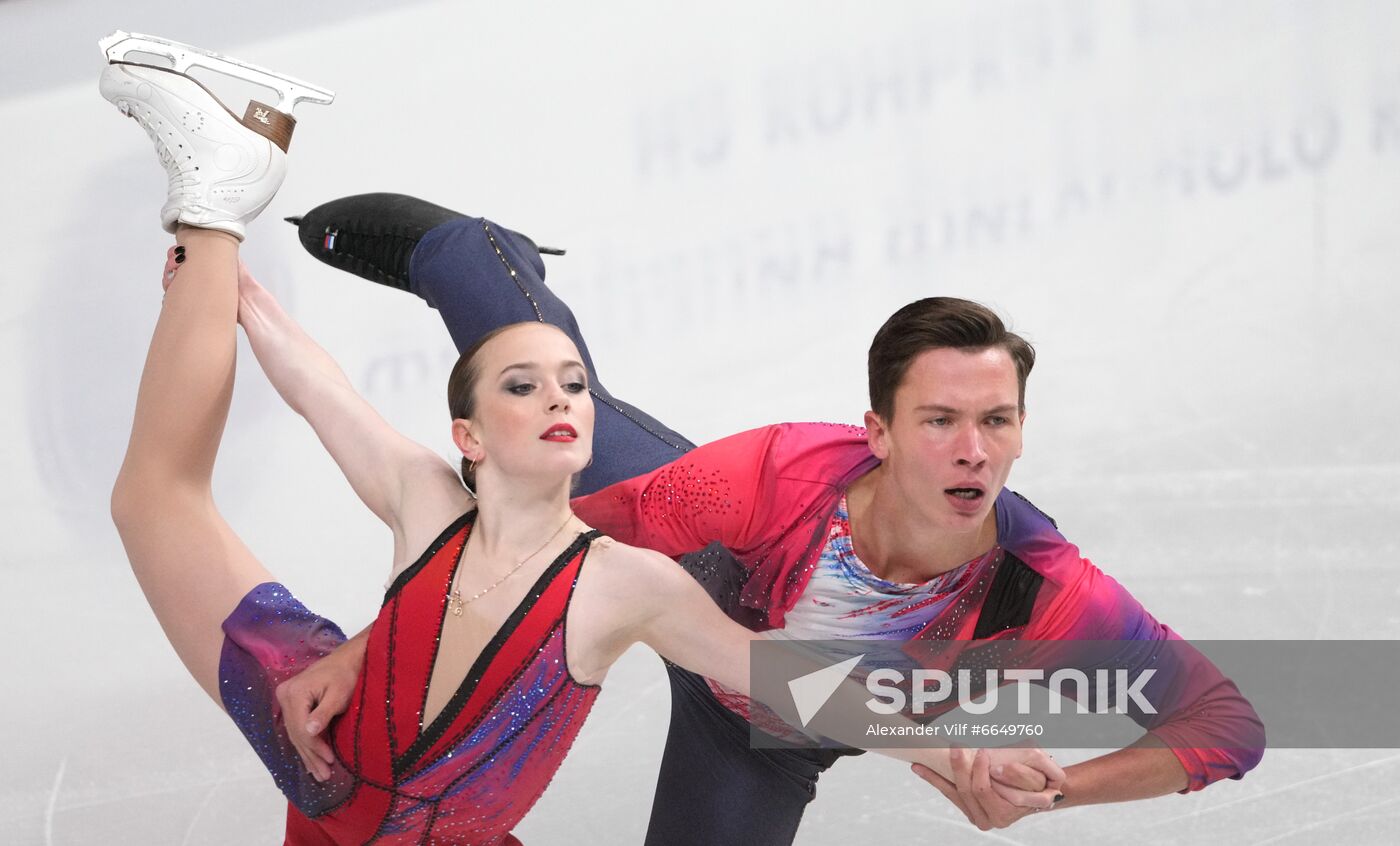 Russia Figure Skating Test Skates Pairs