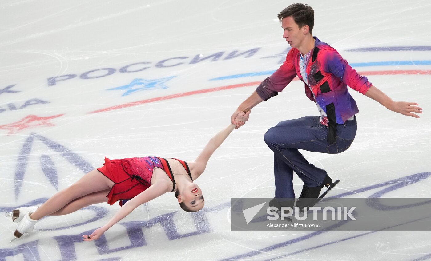 Russia Figure Skating Test Skates Pairs