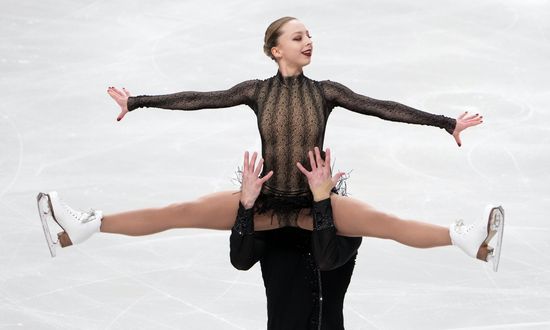 Russia Figure Skating Test Skates Pairs