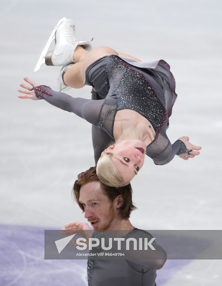 Russia Figure Skating Test Skates Pairs