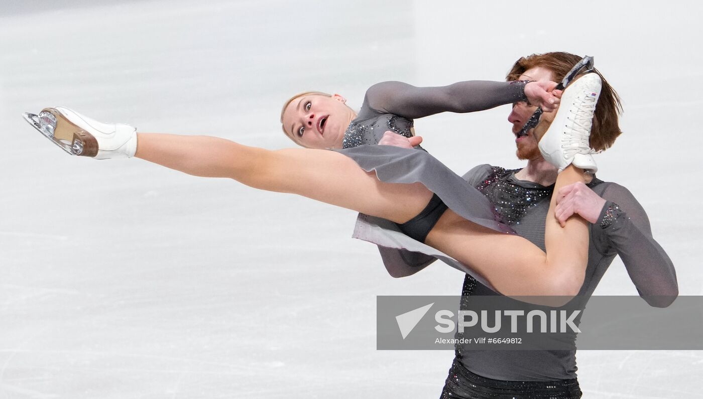 Russia Figure Skating Test Skates Pairs