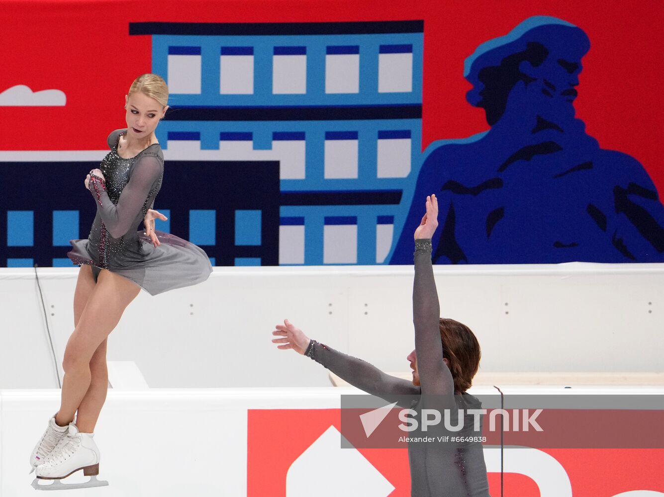 Russia Figure Skating Test Skates Pairs